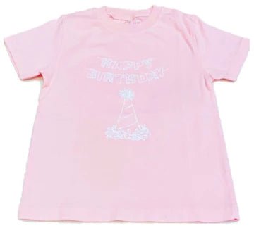 Pink Happy Birthday Shirt