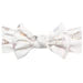 Copper Pearl Luna Knit headband Bow