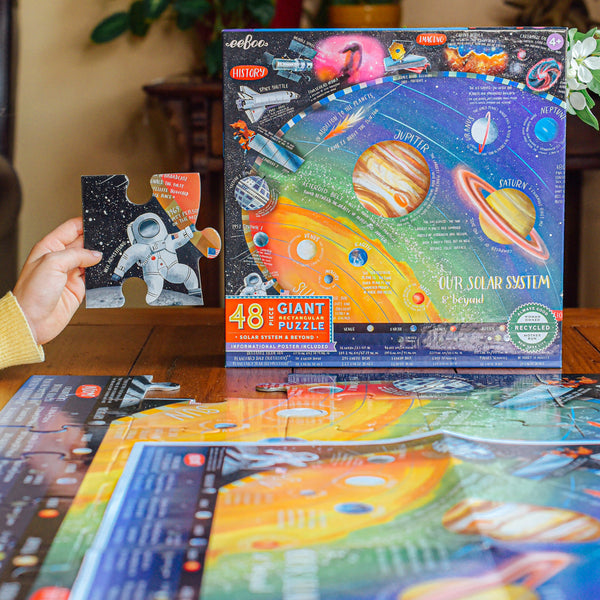 Solar System & Beyond 48 pc. Giant Puzzle