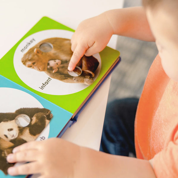 Wild Animal Families Poke-a-Dot Book