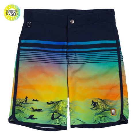 Surfers Wave Board Shorts