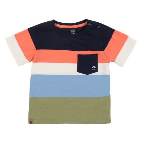 Colorblock Stripe Shirt