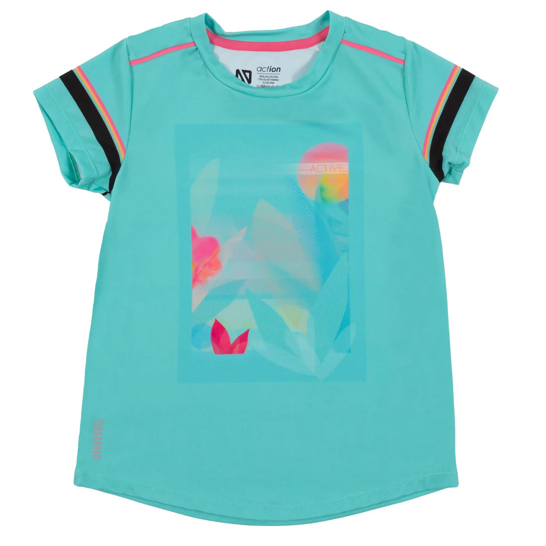 Turquoise Activewear Shirt