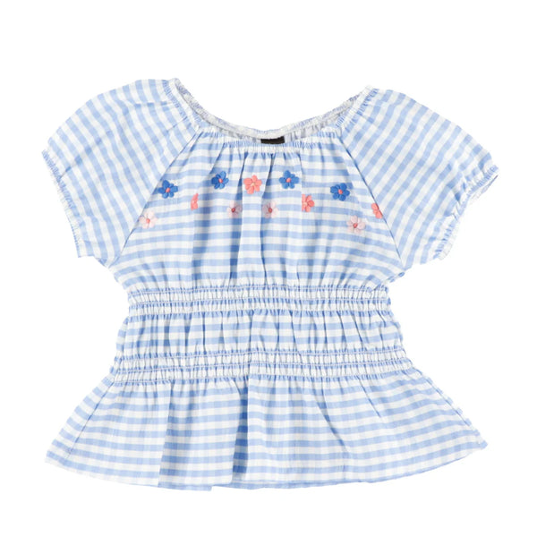 Blue Stripe Top