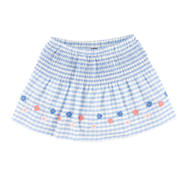 Blue Stripe Skort