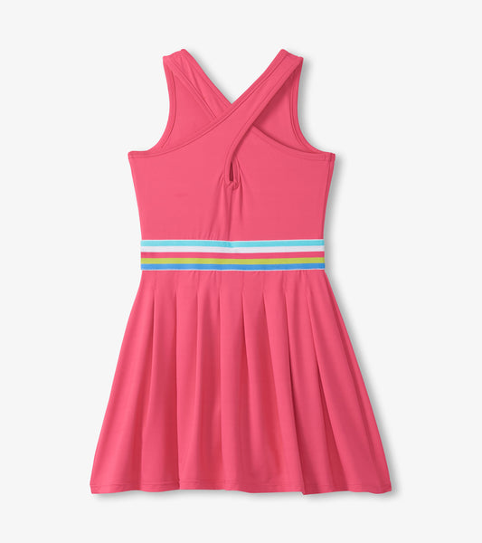 Fandango Pink Pleated Active Dress