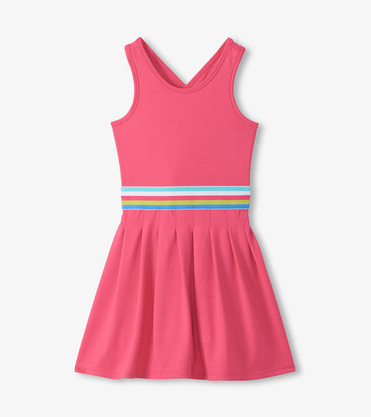 Fandango Pink Pleated Active Dress