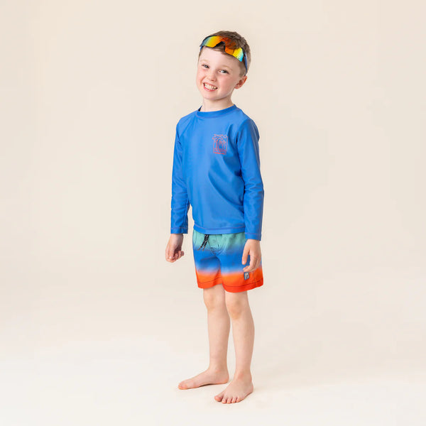 Colorblock Swim Trunks