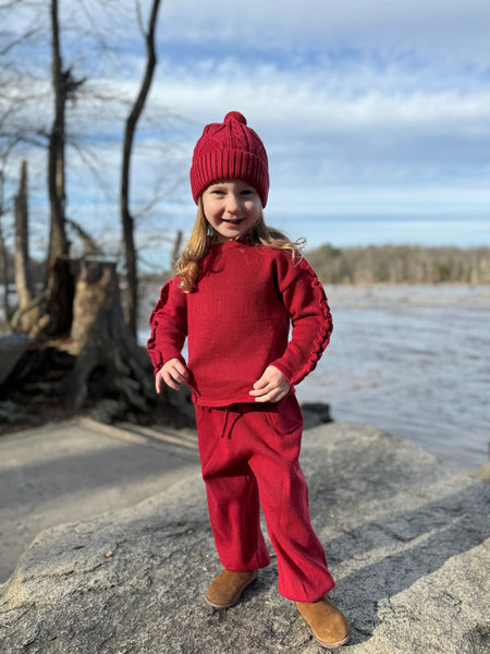 Jess Sweater in Red