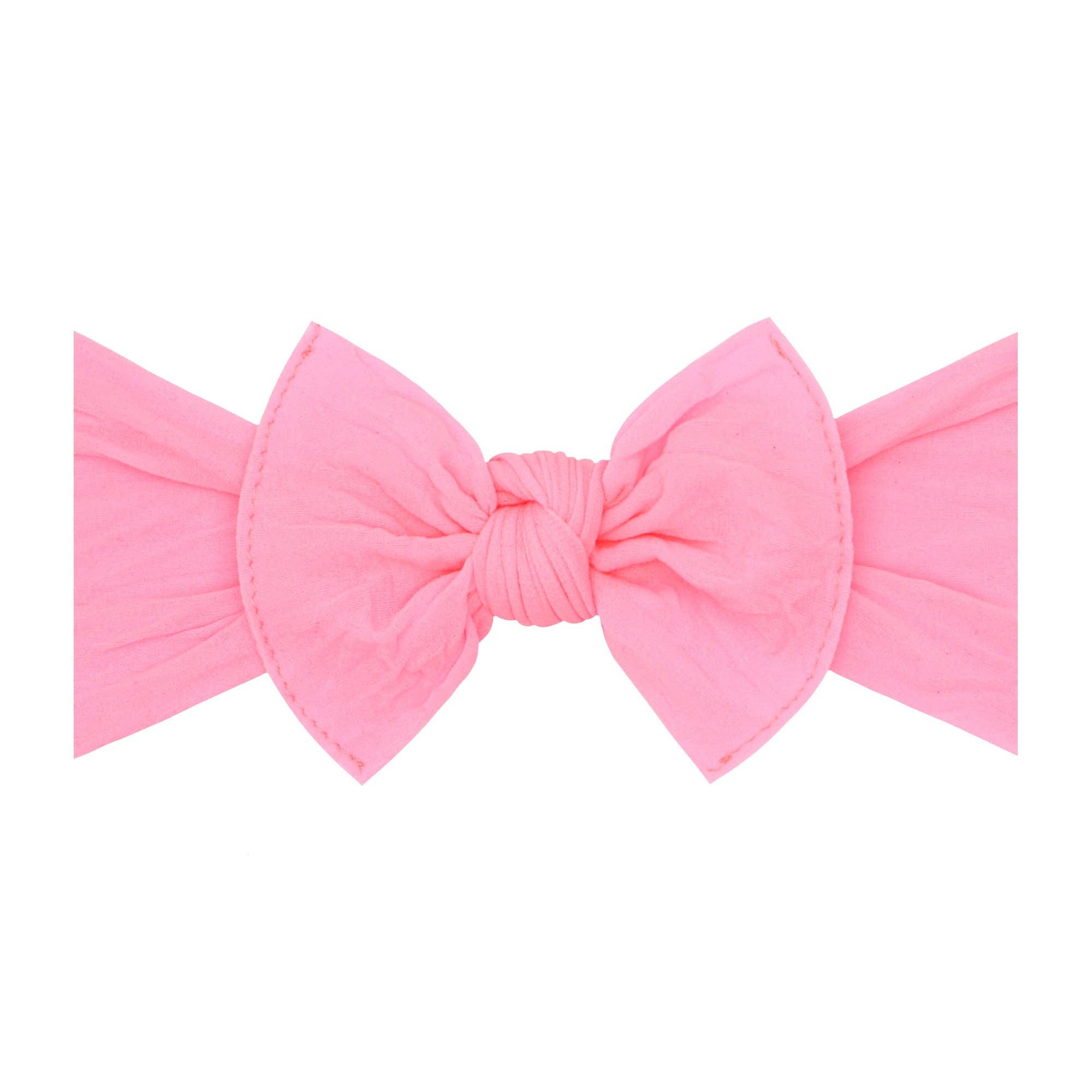 Baby Bling Bows - Baby Bling® The Original Knot headband: neon pink
