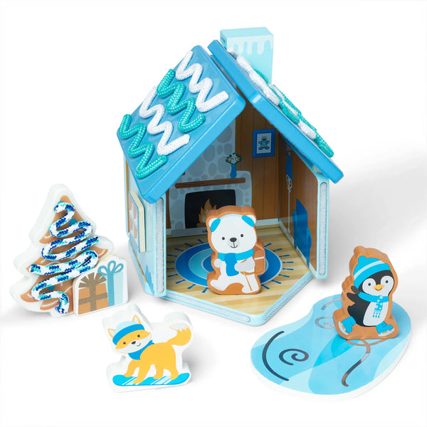 Winter Frost Gingerbread House Play Set