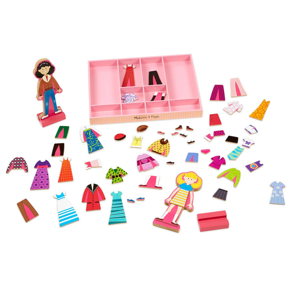 Abby & Emma Wooden Magnetic Dress-Up Set