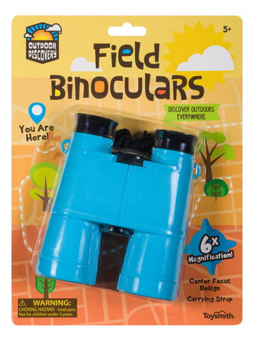 Toysmith - Outdoor Discovery Field Binoculars, Assorted Colors