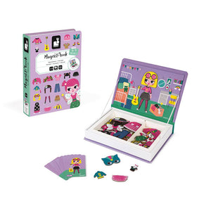 Janod - Magneti'book - Girl's Costumes