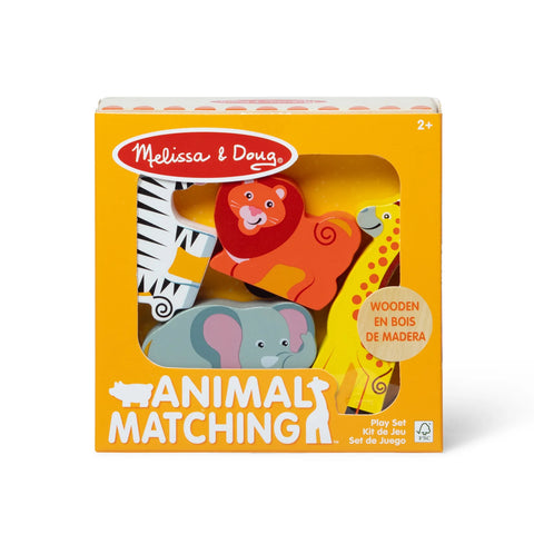 Safari Wooden Animals Matching