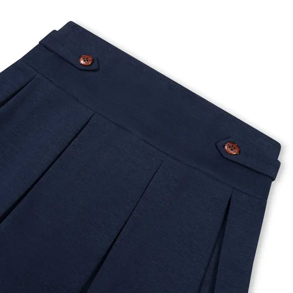 Navy Skort
