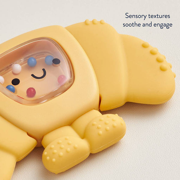 Itzy Ritzy - *NEW OPTION* Sweetie Shake Plus™ - Teething + Rattle Toy: Tumbler