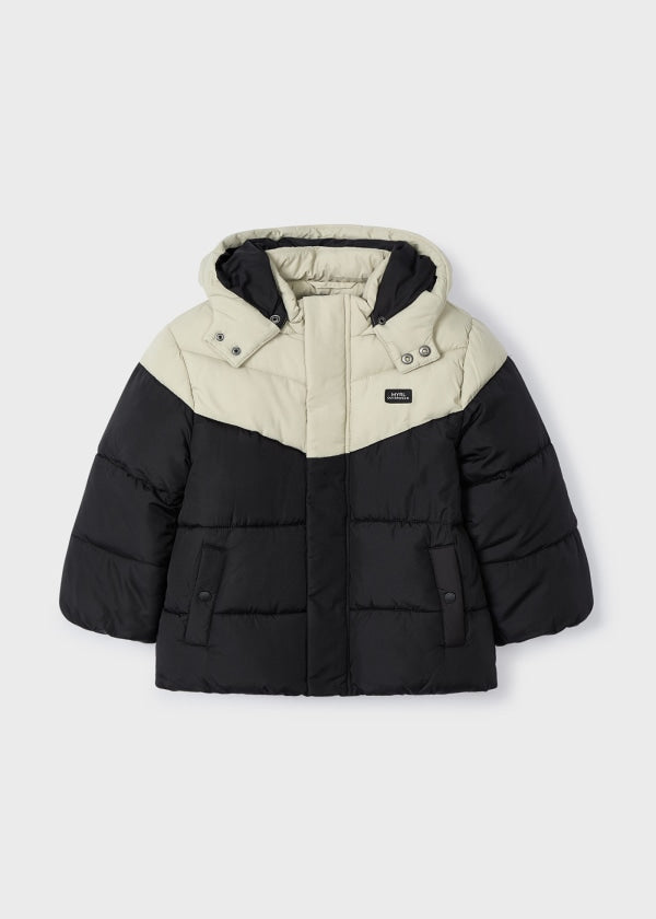 Bicolor Puffer Jacket