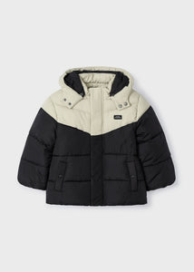 Bicolor Puffer Jacket