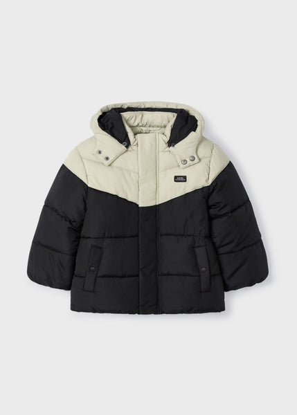Bicolor Puffer Jacket