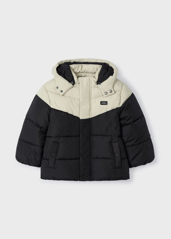 Bicolor Puffer Jacket