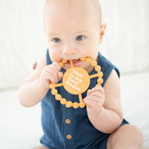 Bella Tunno - First Rodeo Happy Teether: Orange