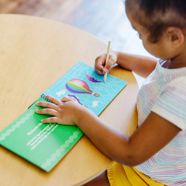 Scratch Art-Favorite Things Picture Reveal Pad