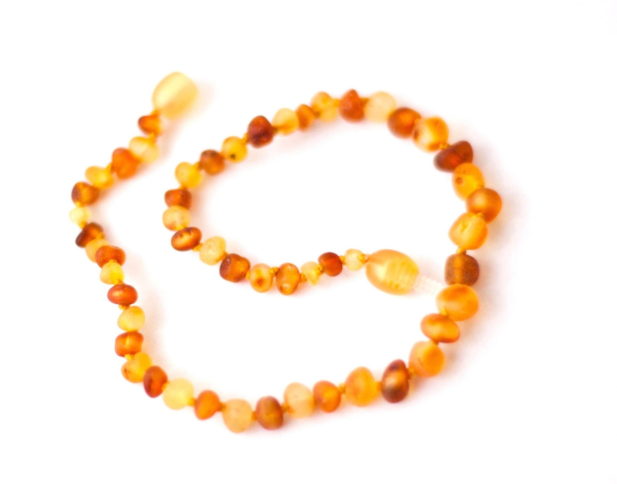 Healing Amber - Raw Duo Light (gold/caramel)-Circle-13 inch