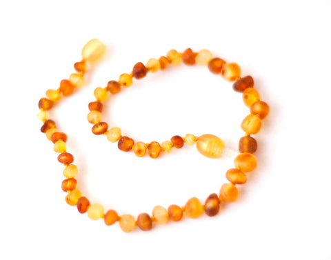 Healing Amber - Raw Duo Light (gold/caramel)-Circle-13 inch