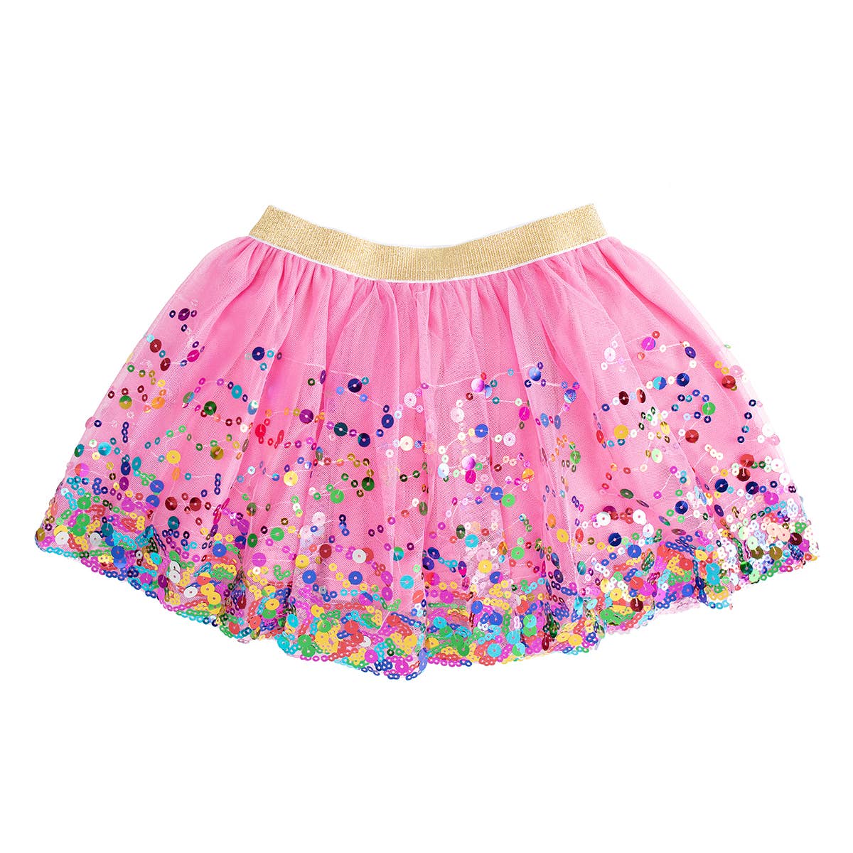 Sweet Wink - Raspberry Confetti Tutu - Dress Up Skirt