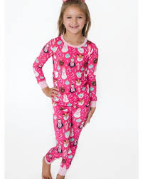 Pink Frosty Friends Pajamas