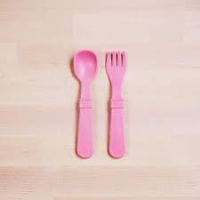 Re-Play Toddler Recycled Utensil Set