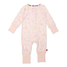 Coral Floral Magnetic Coverall