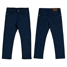 Navy 5 pocket slim Fit Pants