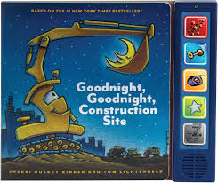 Goodnight, Goodnight Construction Stie Sound Book