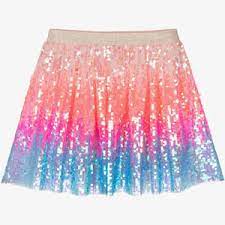 Happy Sparkly Sequin Tulle Skirt