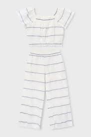 Crop Top + Wide Leg Pants