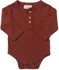 Rust Rib Onesie