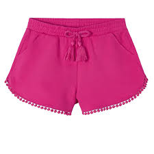 Magenta Knit Short