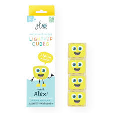 Glo Pals Light-Up Cubes:  6 colors