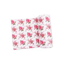 Elegant Roses Swaddle Blanket