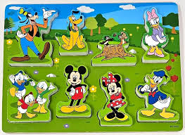 Disney Wooden Chunky Puzzle