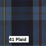Plaid 41 Padded Headband