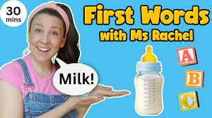 Ms. Rachel First Words Sensory Cards