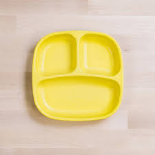 Re-Play 7" Divided Plate: 6 colors