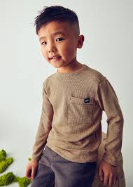 Caramel Rib Knit Long Shirt