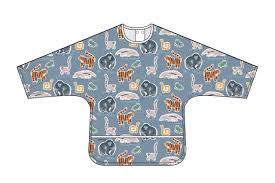 Jungle Friends Long Sleeve Bib