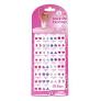 Ballerina Stick On Earrings-30 pairs