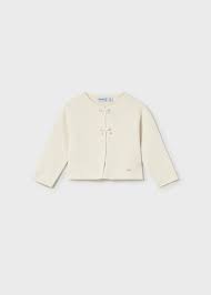 Natural Bow Cardigan