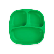 Re-Play 7" Divided Plate: 6 colors